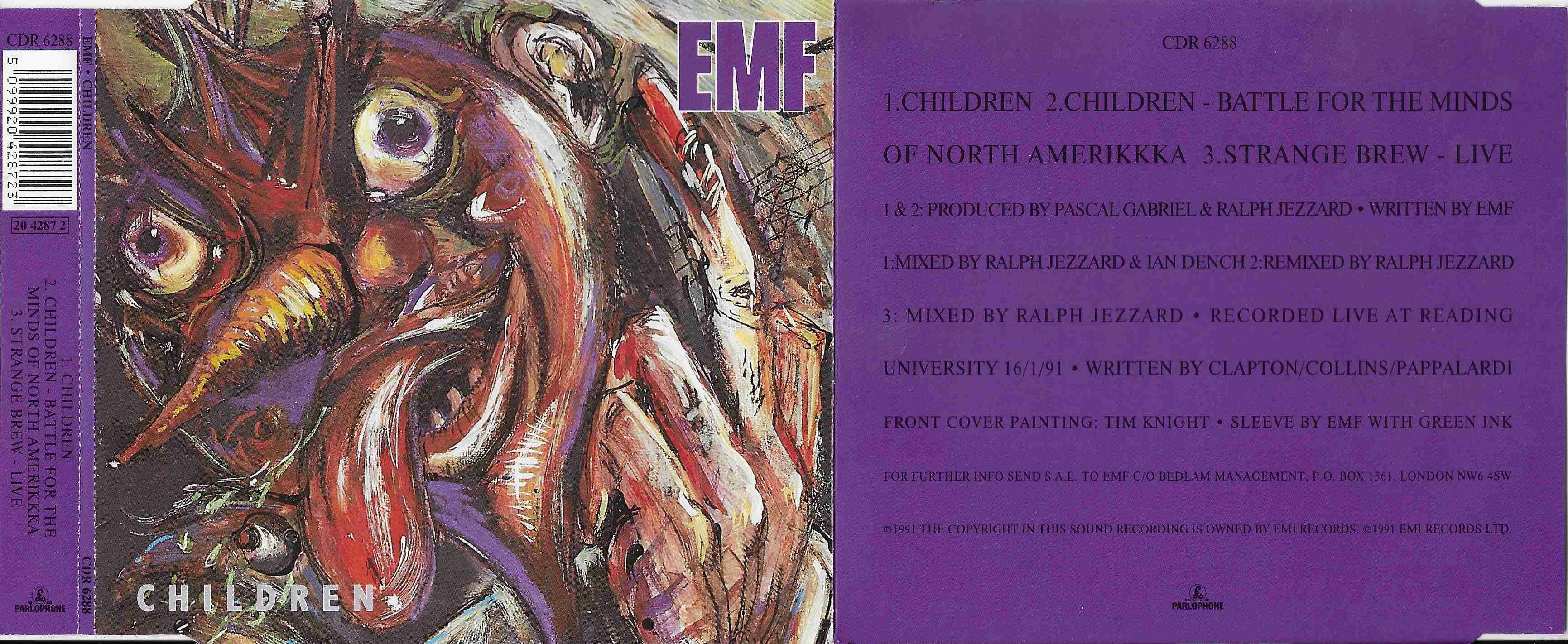 Back cover of CDR 6288